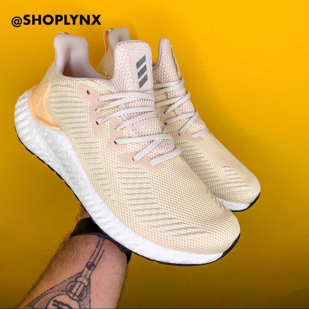 Adidas Alphaboost Off White Men’s Sneaker - Picture 6 of 8